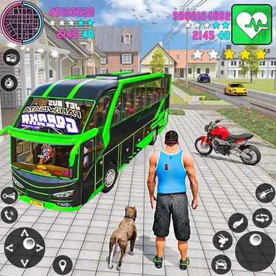 автобусный симулятор Coach Bus Simulator Game 2024