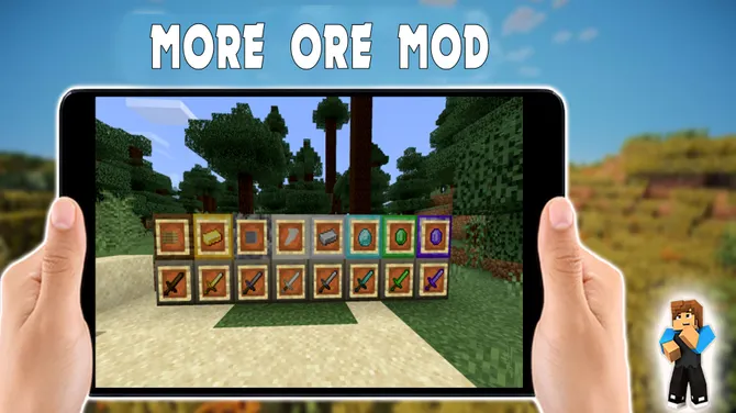 Игра Ore Mod for Minecraft PE — Утилиты 5,0★ — скачать для Android ...