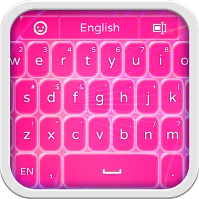 Pink Laser Keyboard