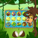 Monkey Slot Machine Mania Free логотип