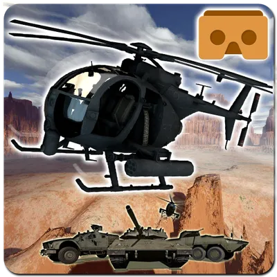 3D Helicopter Race VR Game