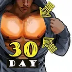 30 дней - грудные мышцы логотип