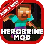 Herobrine Mod логотип