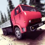 Truck Driver crazy road логотип