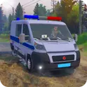 Offroad Police Van Driver Simulator логотип