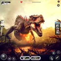 Dino Hunter FPS Shooting Games: Dinosaur Games 3D логотип