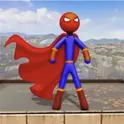 Stickman Spider Rope Hero Game логотип