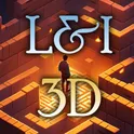 Лабиринт и Краска 3D логотип