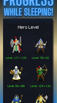 Игра Dunidle: Pixel Idle RPG Heroes — Приключения 2,0★ — скачать для ...
