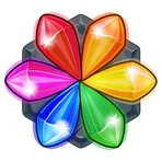 Gems & Magic adventure puzzle логотип