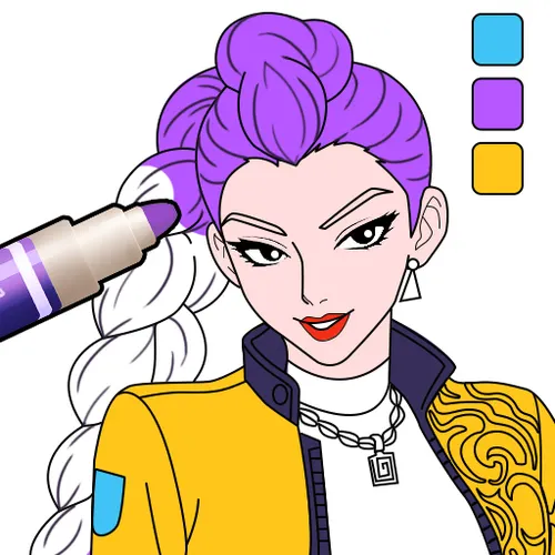 Kpop Color: Drawing Master — иконка