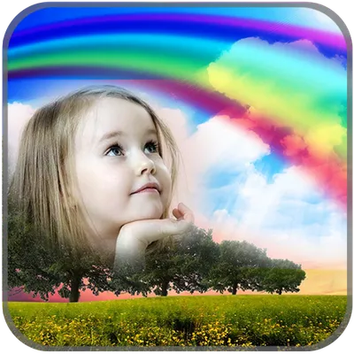 Rainbow Photo Frames