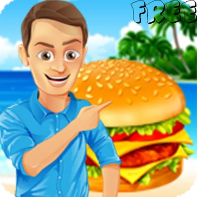 Beach Restaurant & Cooking Game