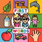 First Words Baby Flashcards+ логотип