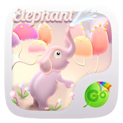 Elephant GO Keyboard Theme