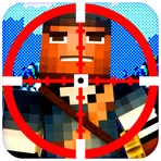 Blocky Pixel Dead Shot логотип