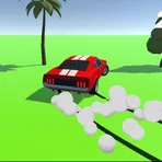 Car Game Езда по лесу на Мустанг  логотип