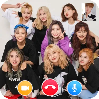 TWICE Video Call and Fake Chat Twice Messenger