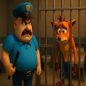 CRASH и BARRY: Побег из тюрьмы в ROBLOX OBBY! логотип