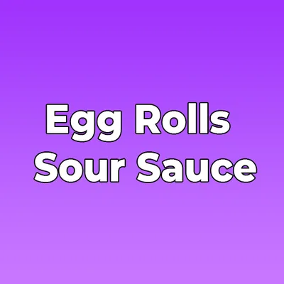 Egg Rolls with Sour Sauce