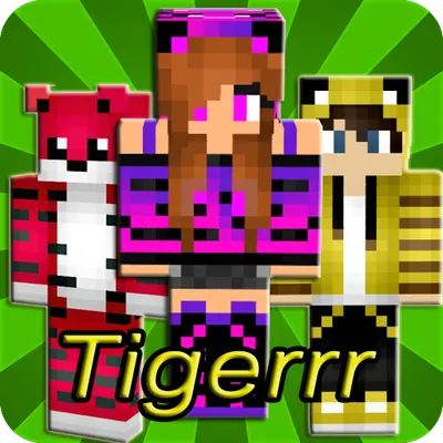 Tiger Skins for Minecraft PE