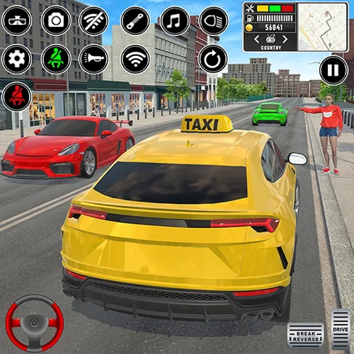Автомобильная Игра – Такси Вождение Игра — иконка