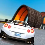 Car Stunt Races: Mega Ramps логотип