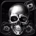 Skull Devil Launcher Theme логотип