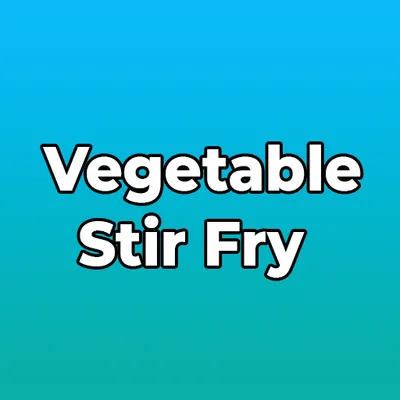 Vegetable Stir Fry