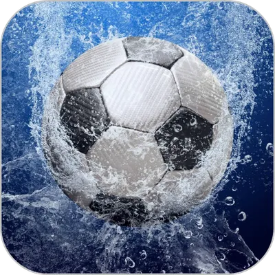 Football Silver Live Wallpaper