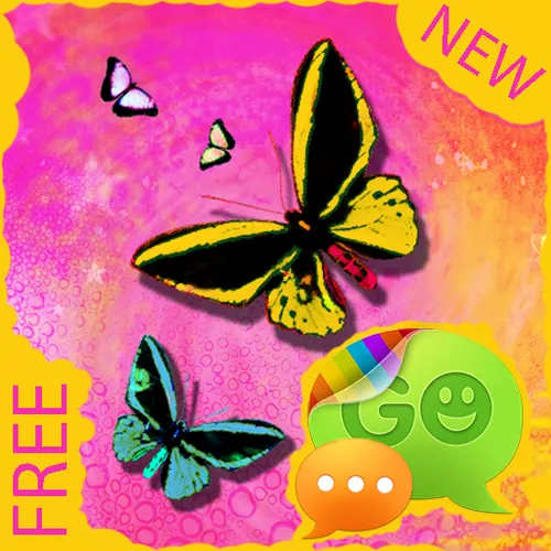 GO SMS Pro: тема бабочки — иконка