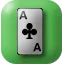 Классическая карточная игра Solitaire логотип