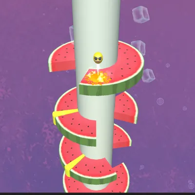 Watermelon Helix Jump