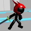 Stickman Sword Fighting 3D логотип