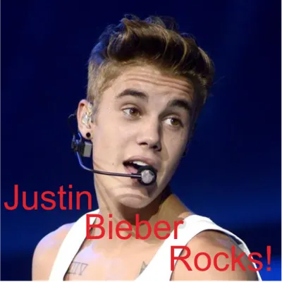 Justin Bieber Rocks