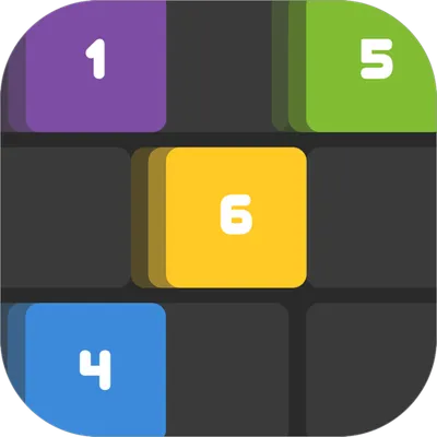 Slide To Six - Endless 2048 & Merged Number Puzzle