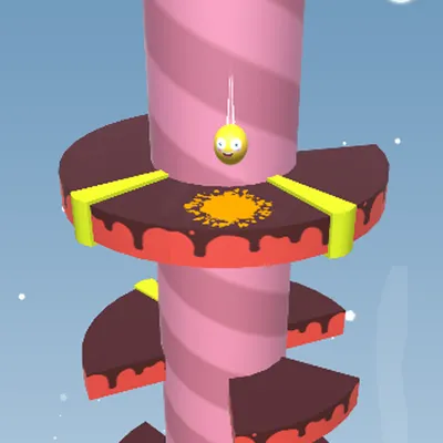 Fruit Helix Crush Game : Ball Helix Jump Game