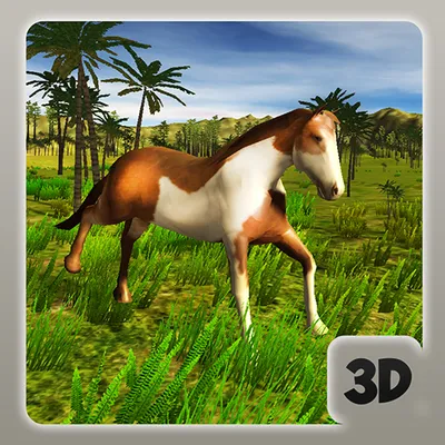 Wild Horse Jungle Simulator