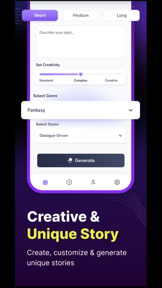 AI Story Generator — скачать для Android 5,0★ бесплатно 📱 в RuStore