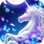 Beautiful Unicorn Live Wallpaper логотип