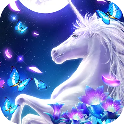 Beautiful Unicorn Live Wallpaper