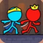 Red and Blue Stickman 2 логотип