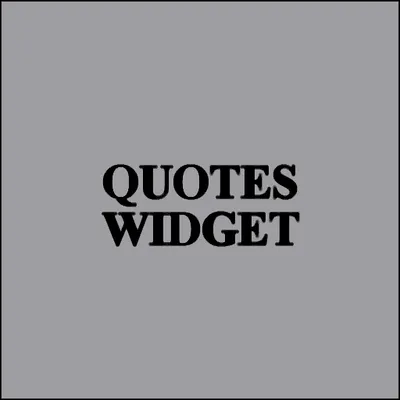 QuotesWidget - Виджет Цитаты