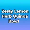 Zesty Lemon Herb Quinoa Bowl логотип