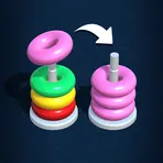 Hoop Sort Puzzle: Color Ring логотип