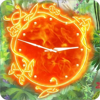 Fire Clock