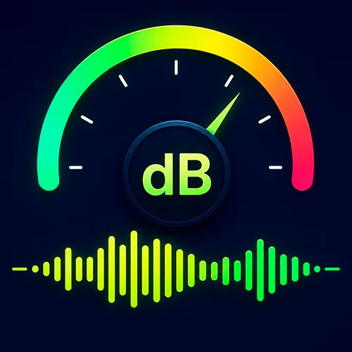 Шумомер: измеритель громкости звука в дБ (dB) — иконка