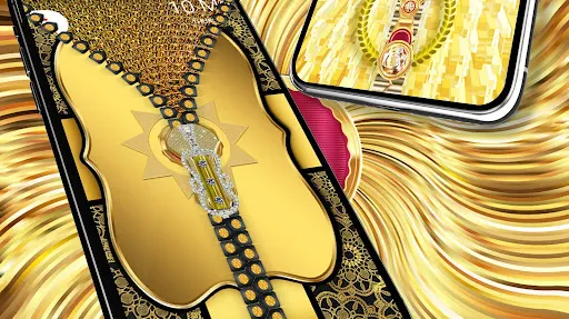 Gold lock screen — скачать для Android 5,0★ бесплатно 📱 в RuStore