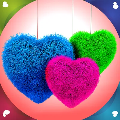 Fluffy Hearts Live Wallpapers