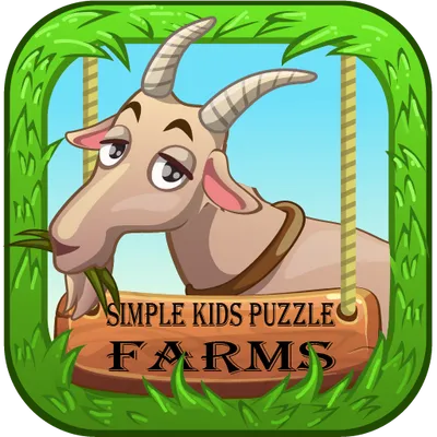 Simple Kids Puzzle - Farms